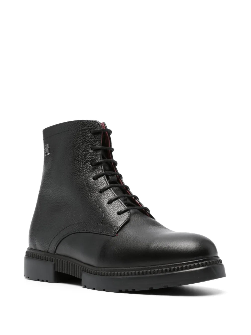 Tommy Hilfiger lace-up leather boots