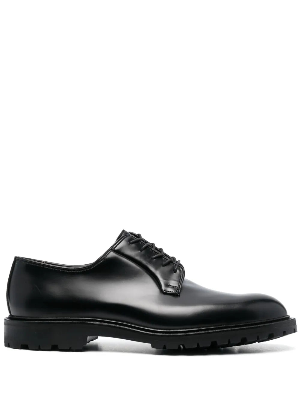 Crockett & Jones lace-up leather derby shoes