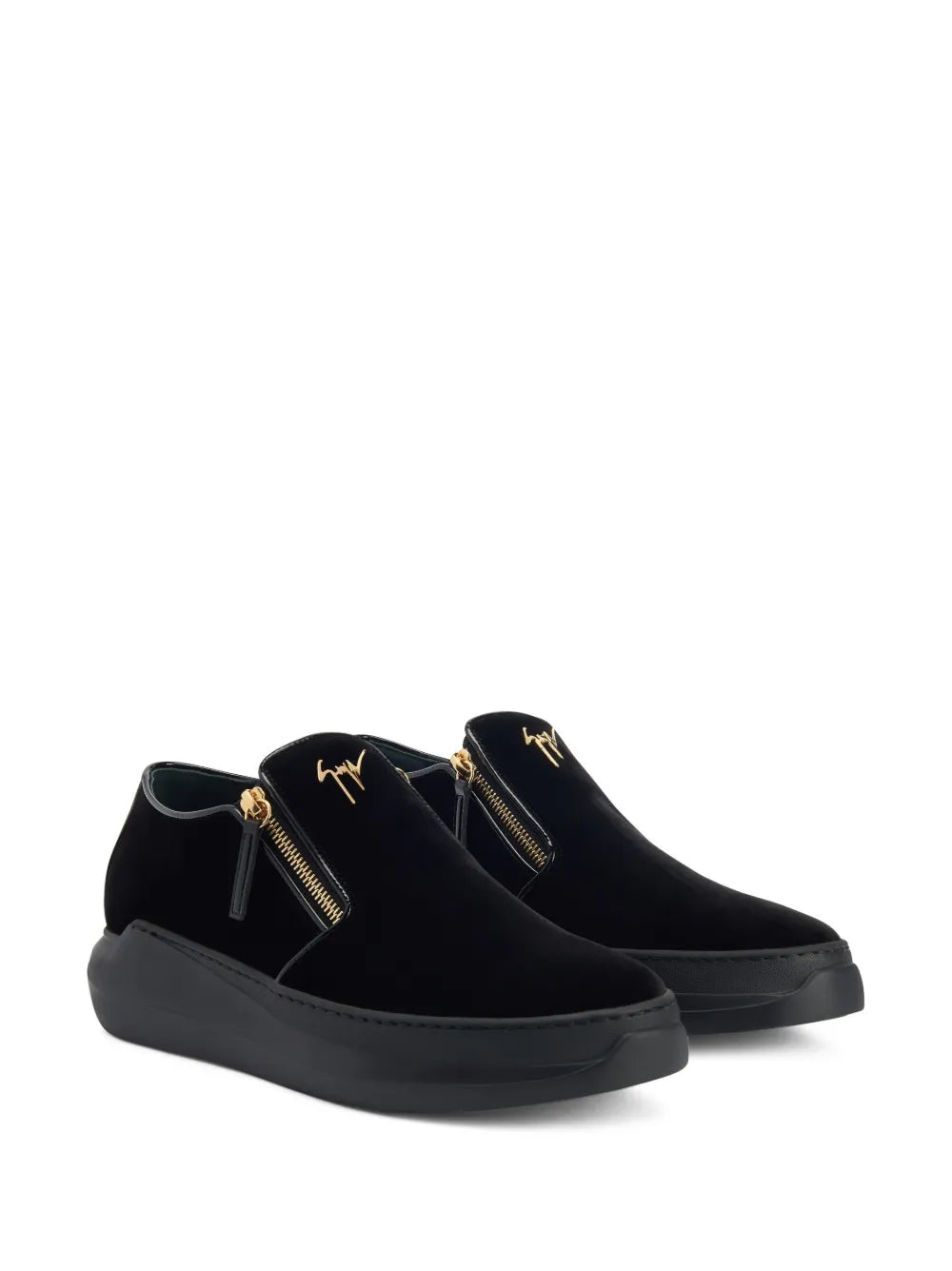 Giuseppe Zanotti Conley velvet slippers