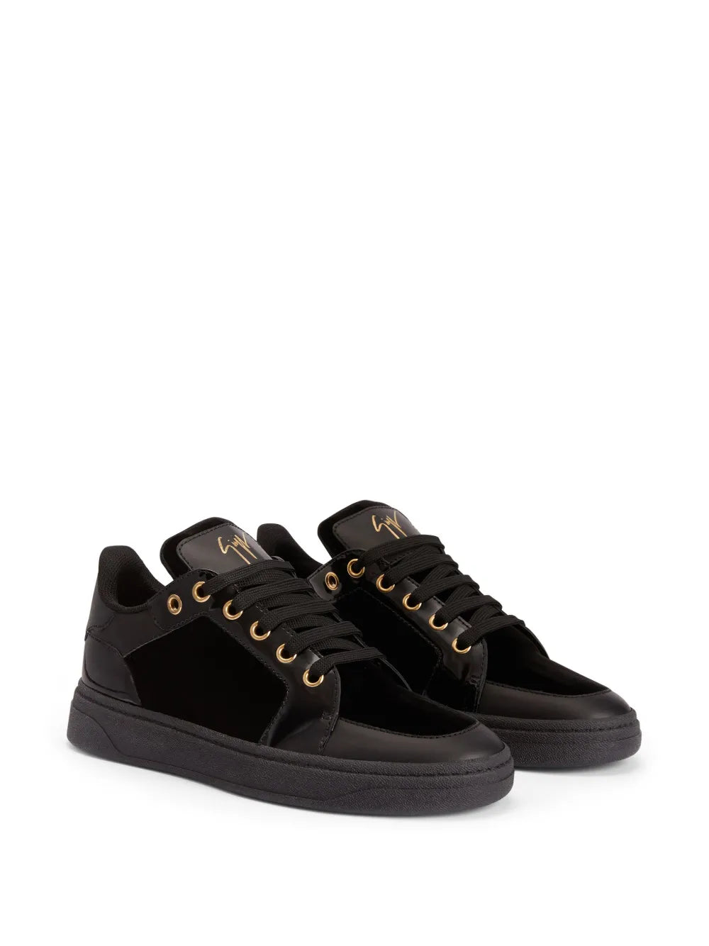 Giuseppe Zanotti round-toe panelled sneakers