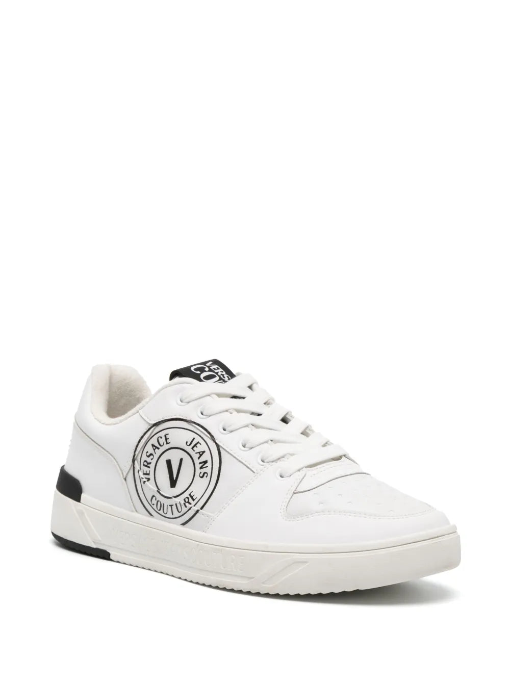 Versace Jeans Couture V-Emblem logo-print sneakers