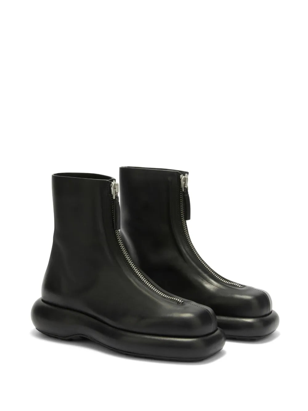 Jil Sander zip-up leather boots