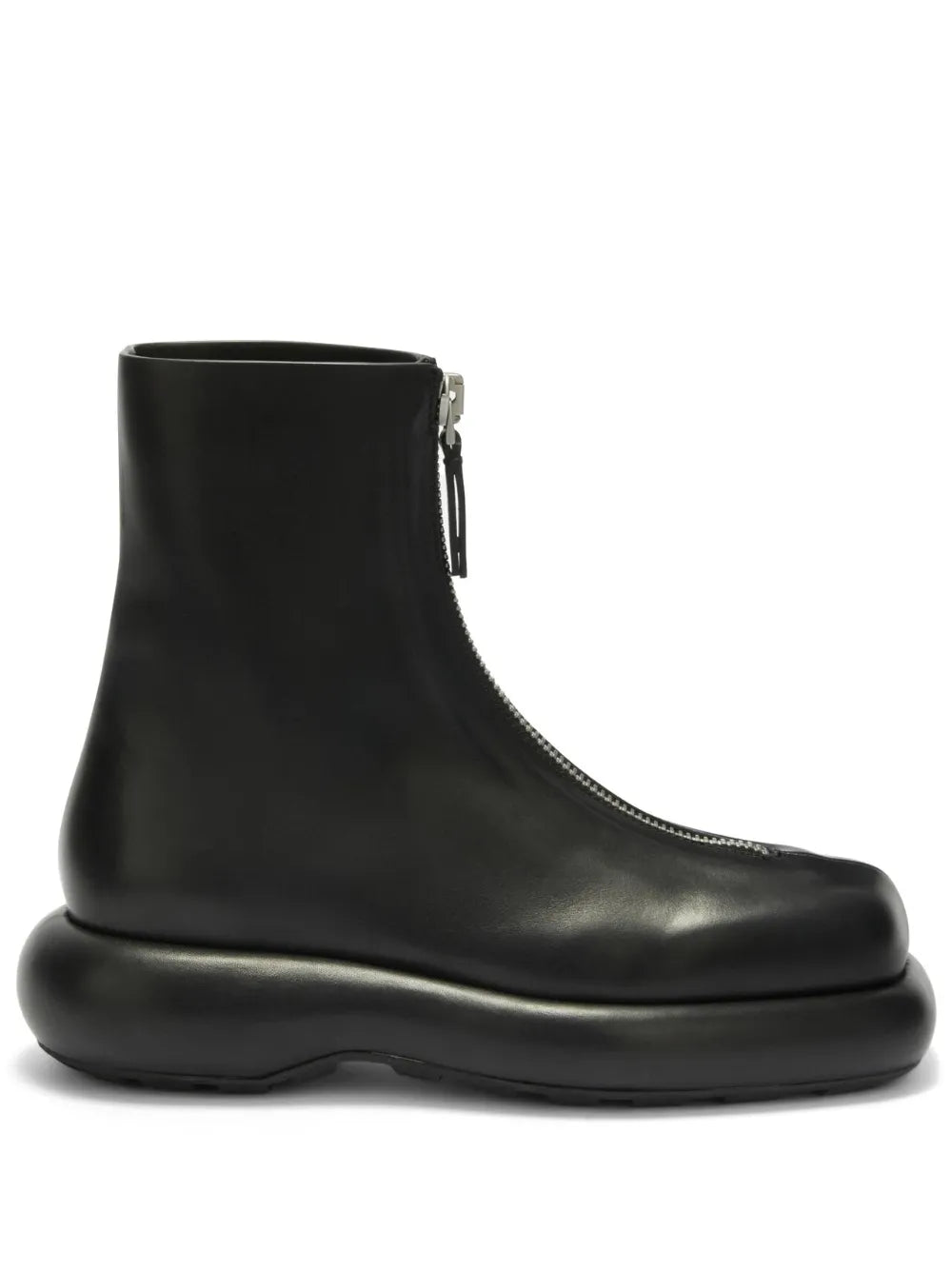 Jil Sander zip-up leather boots