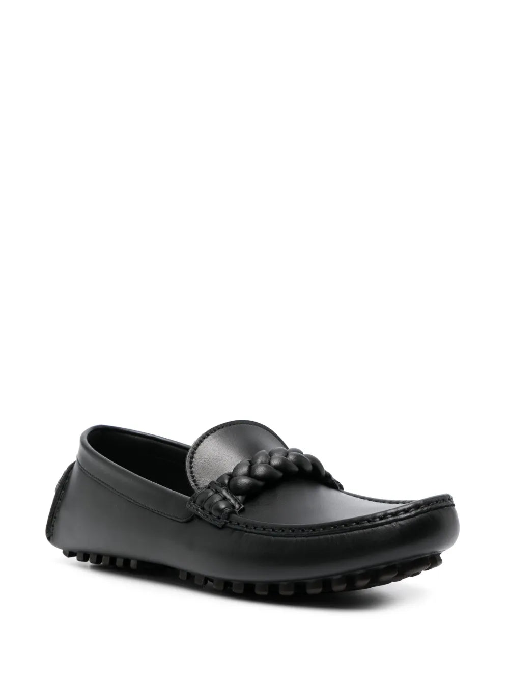 Gianvito Rossi Monza leather loafers