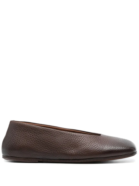 Marsèll Spatolona square-toe ballerina shoes