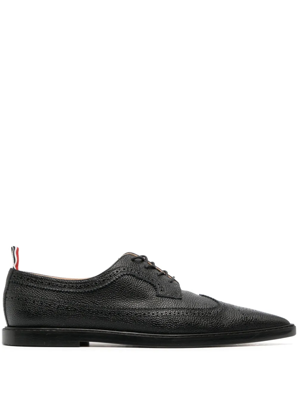 Thom Browne pointed -toe leather brogues