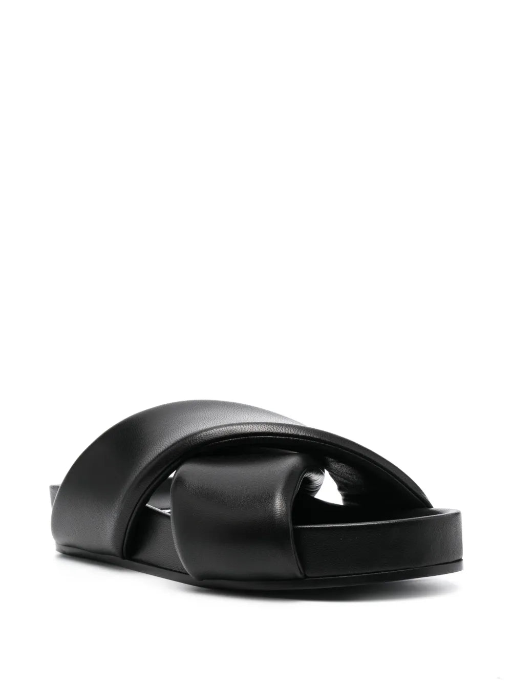 Jil Sander crossover-strap leather sandals