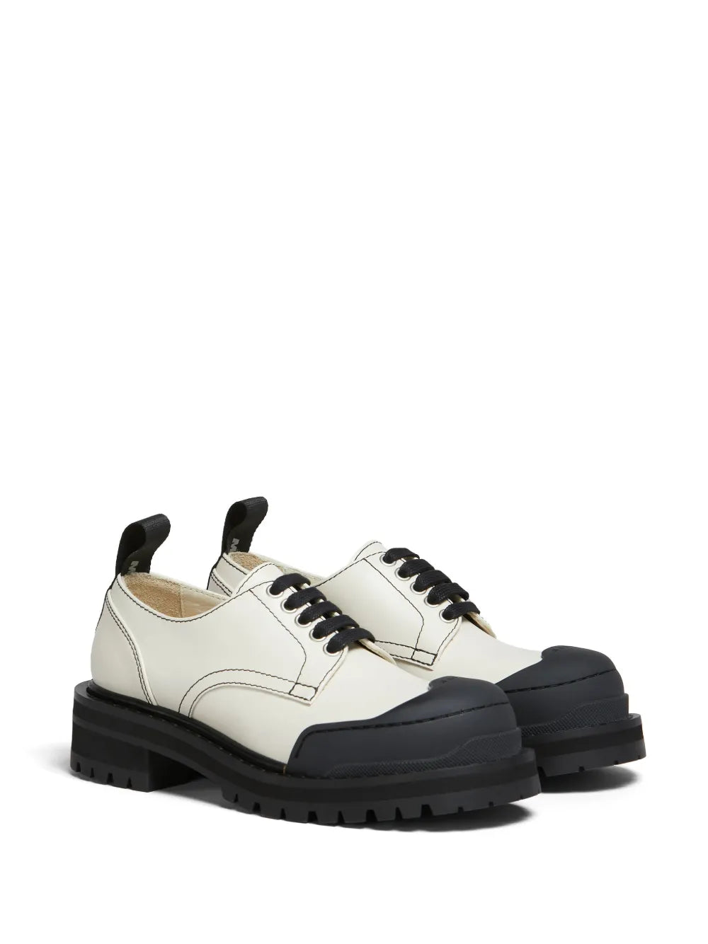 Marni Dada Army leather derby shoes