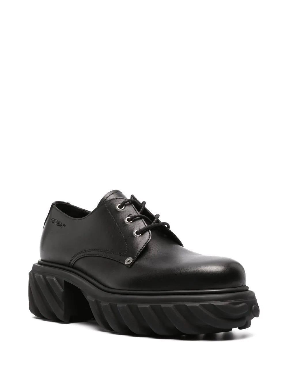 Off-White Exploration leather Derby shoes