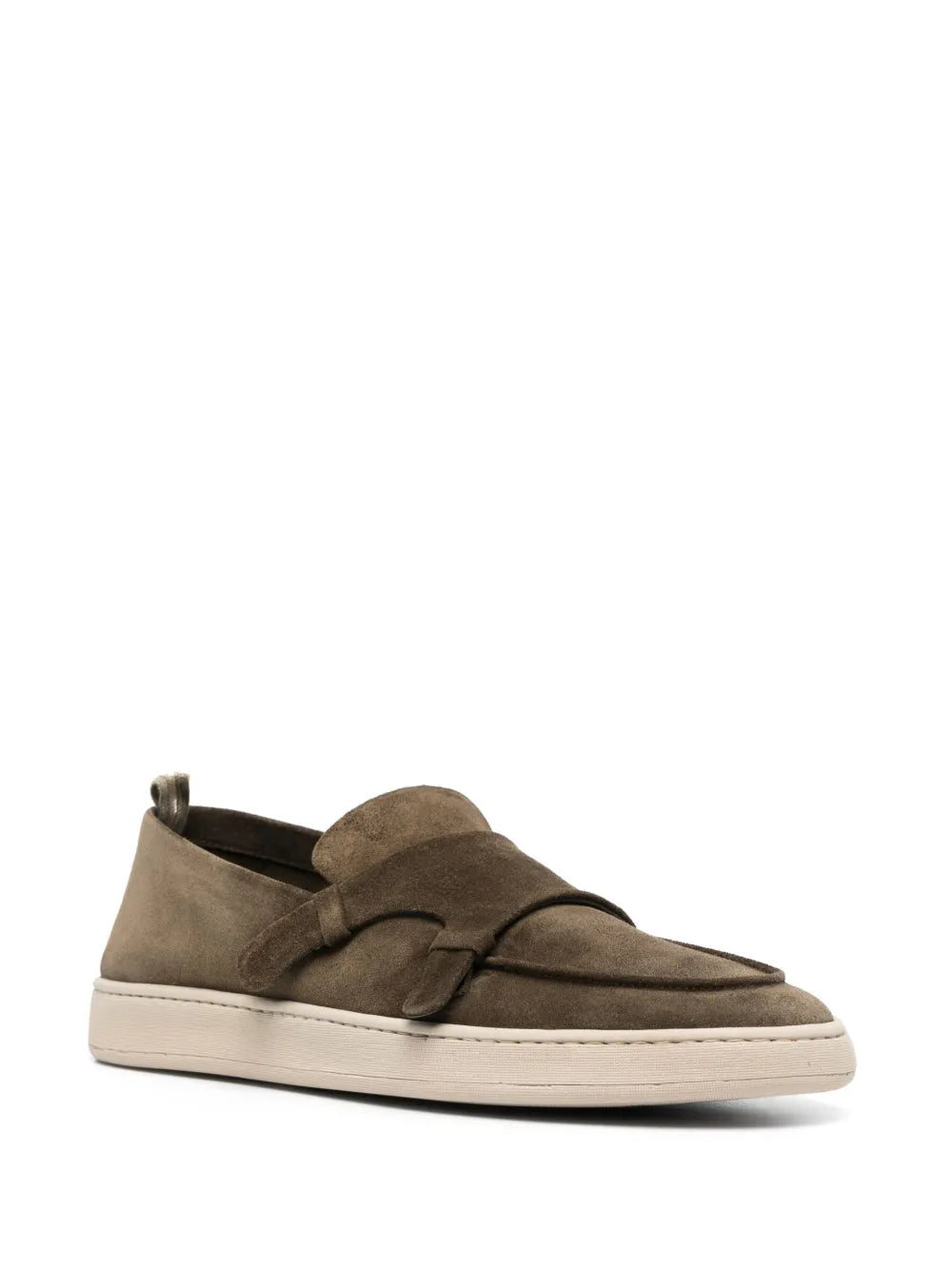Officine Creative Herbie suede slip-on loafers