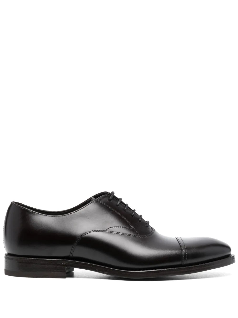 Henderson Baracco polished-finish leather Oxford shoes