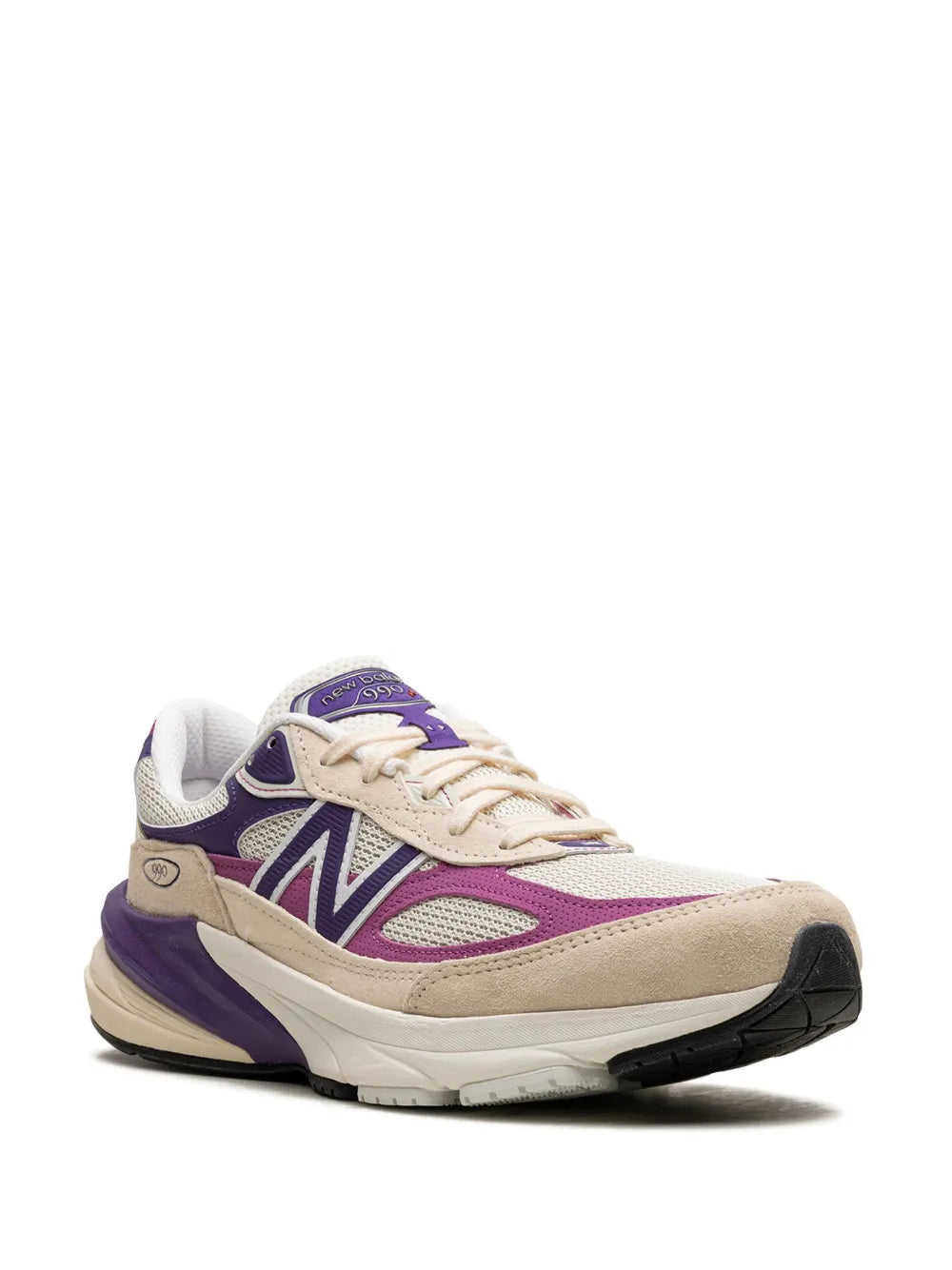 New Balance 990v6 "Made in USA - Macadamia Nut Magenta" sneakers