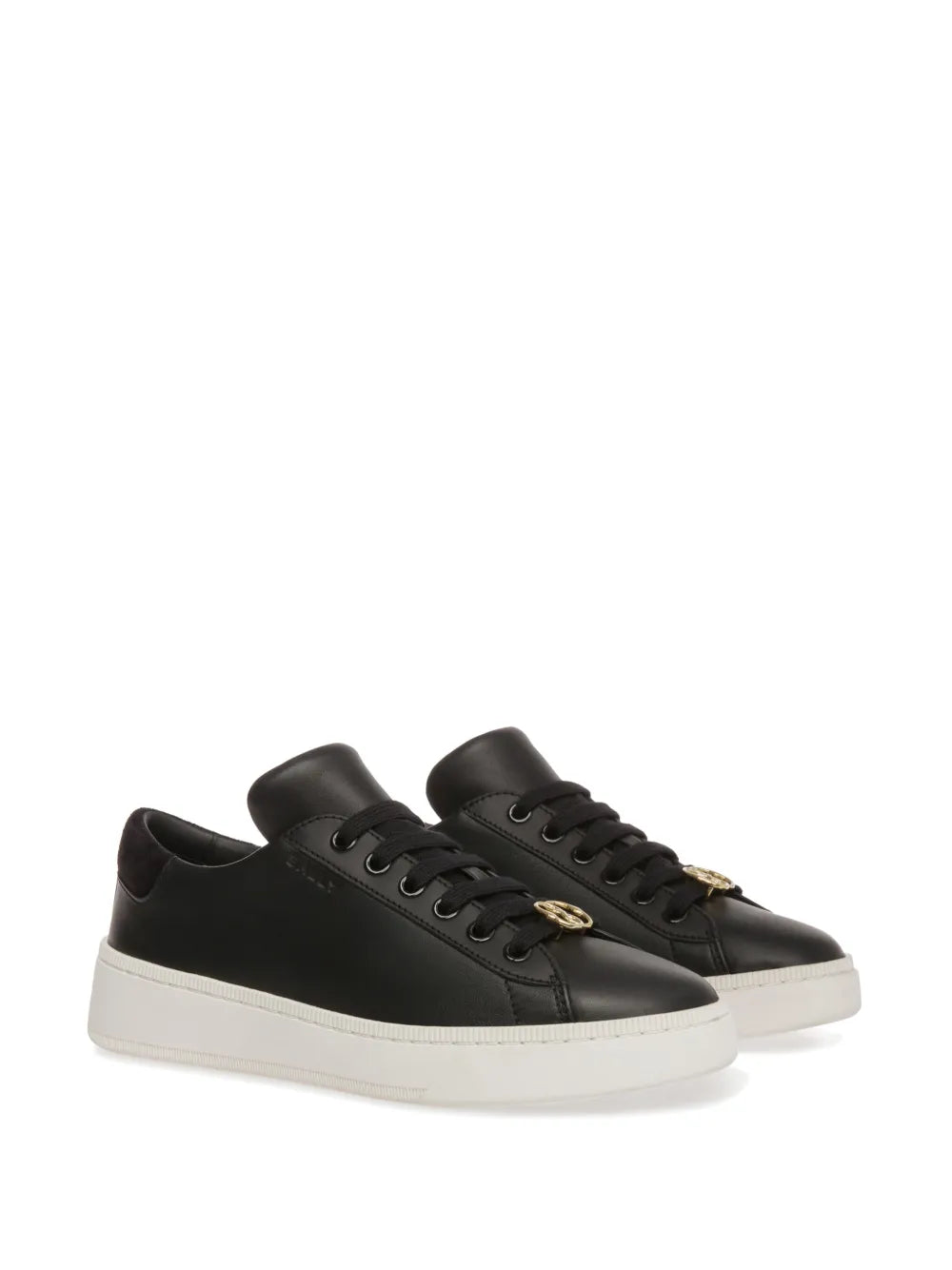 Bally lace-up logo-plaque sneakers
