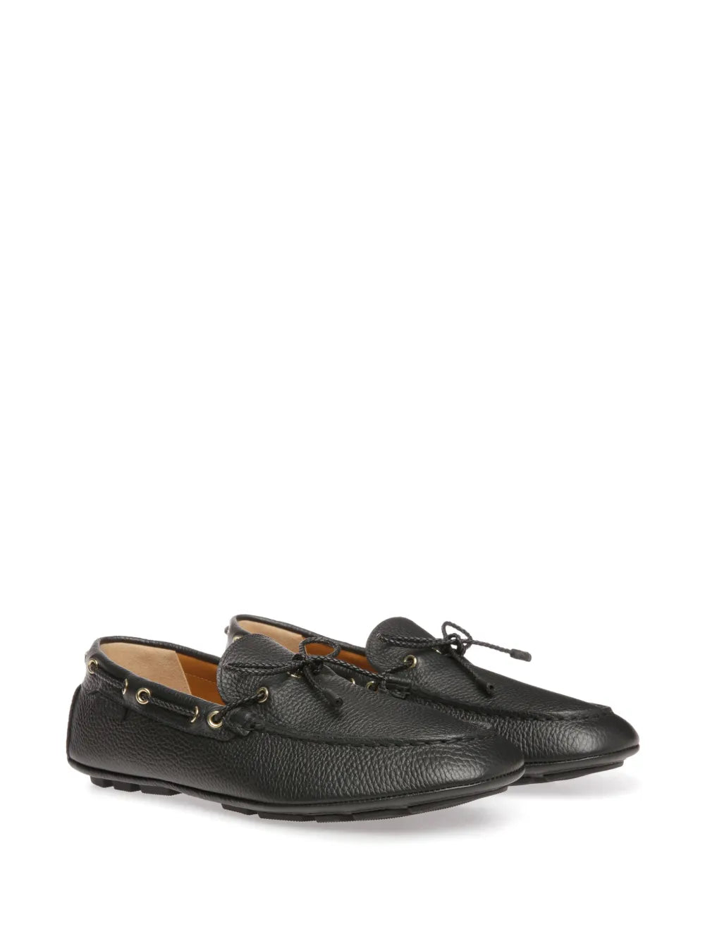 Bally Kyan logo-patch boat shoes