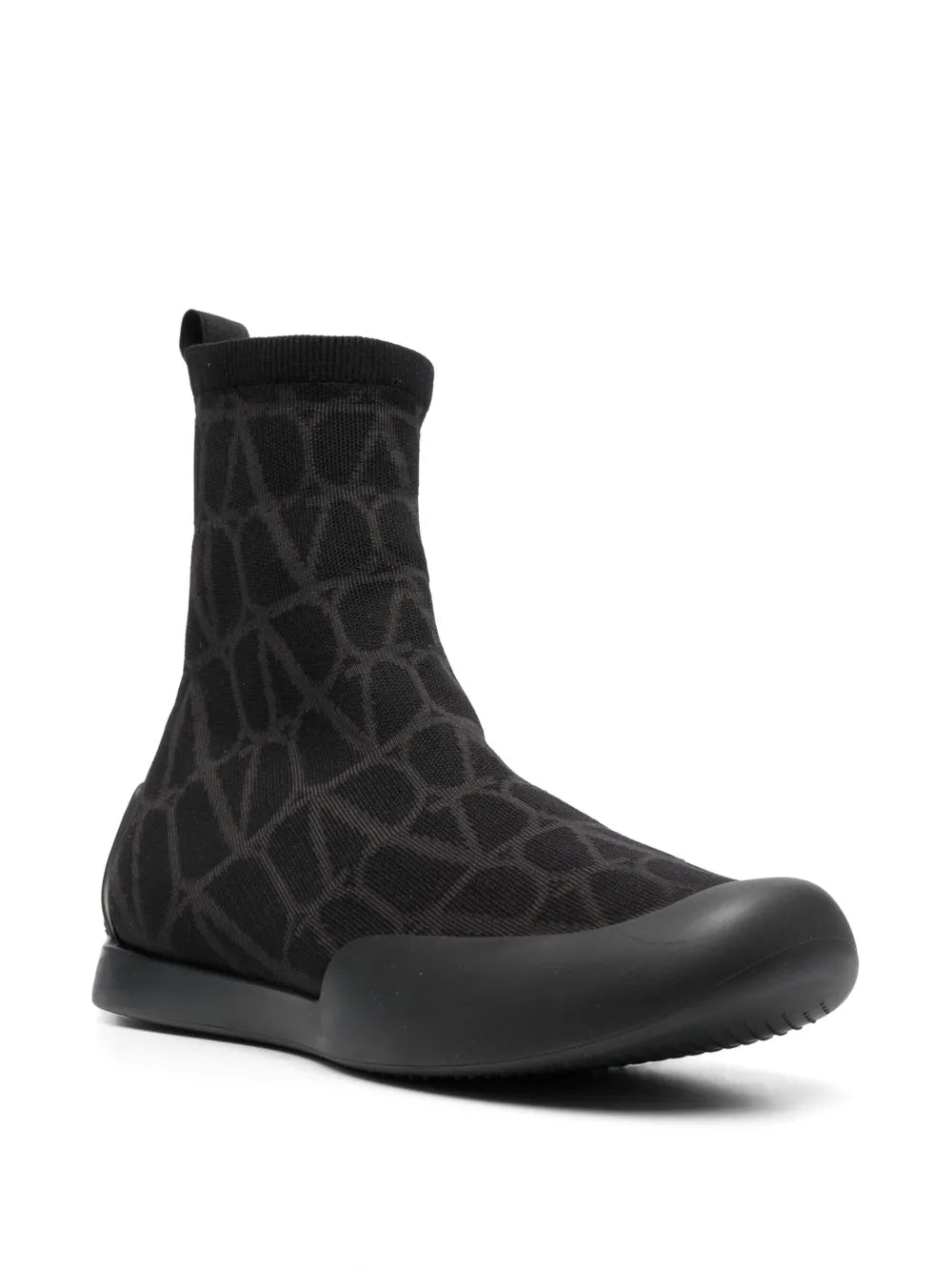 Valentino Garavani Toile Iconographe sock boots