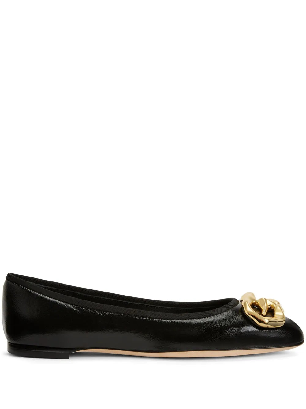 Giuseppe Zanotti Amur logo-plaque leather loafers