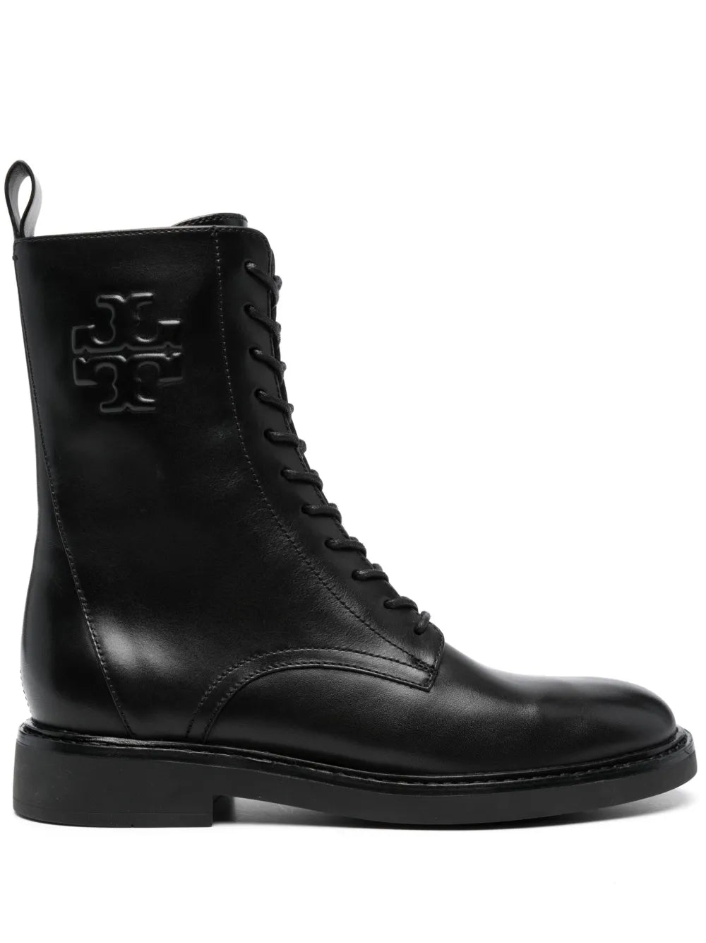 Tory Burch Double T combat boots