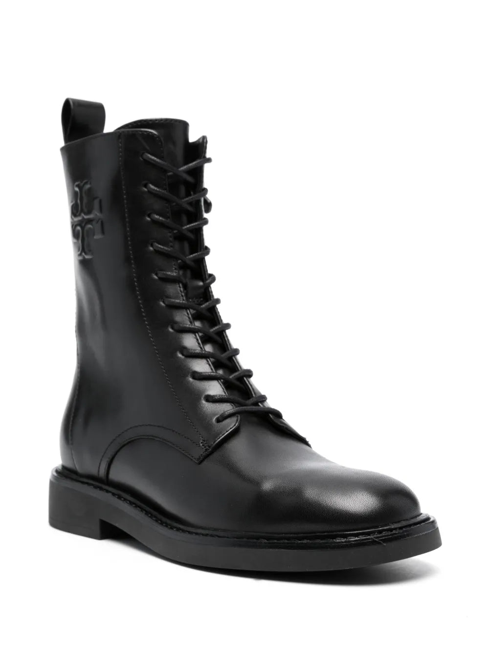 Tory Burch Double T combat boots