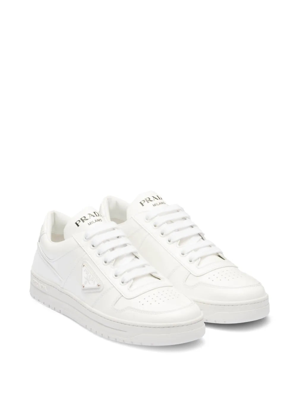 Prada Downtown leather sneakers