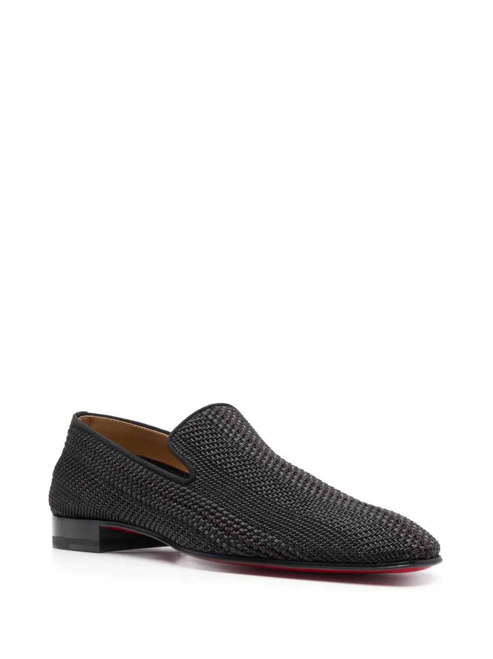 Christian Louboutin interwoven leather loafers