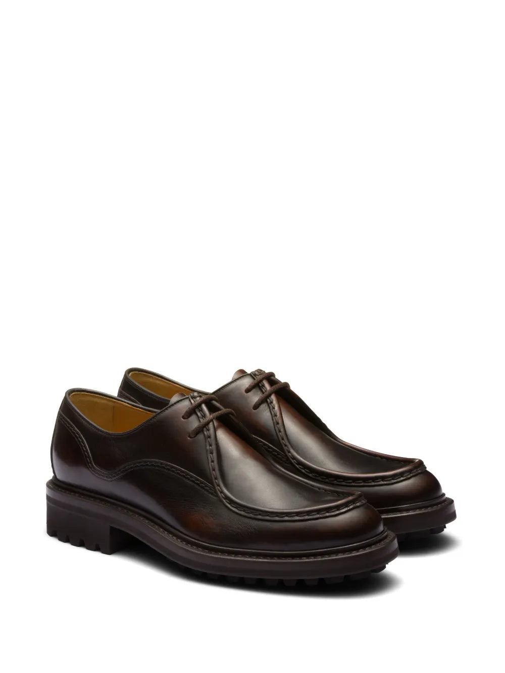 Church's Monteria lace-up leather derby shoes
