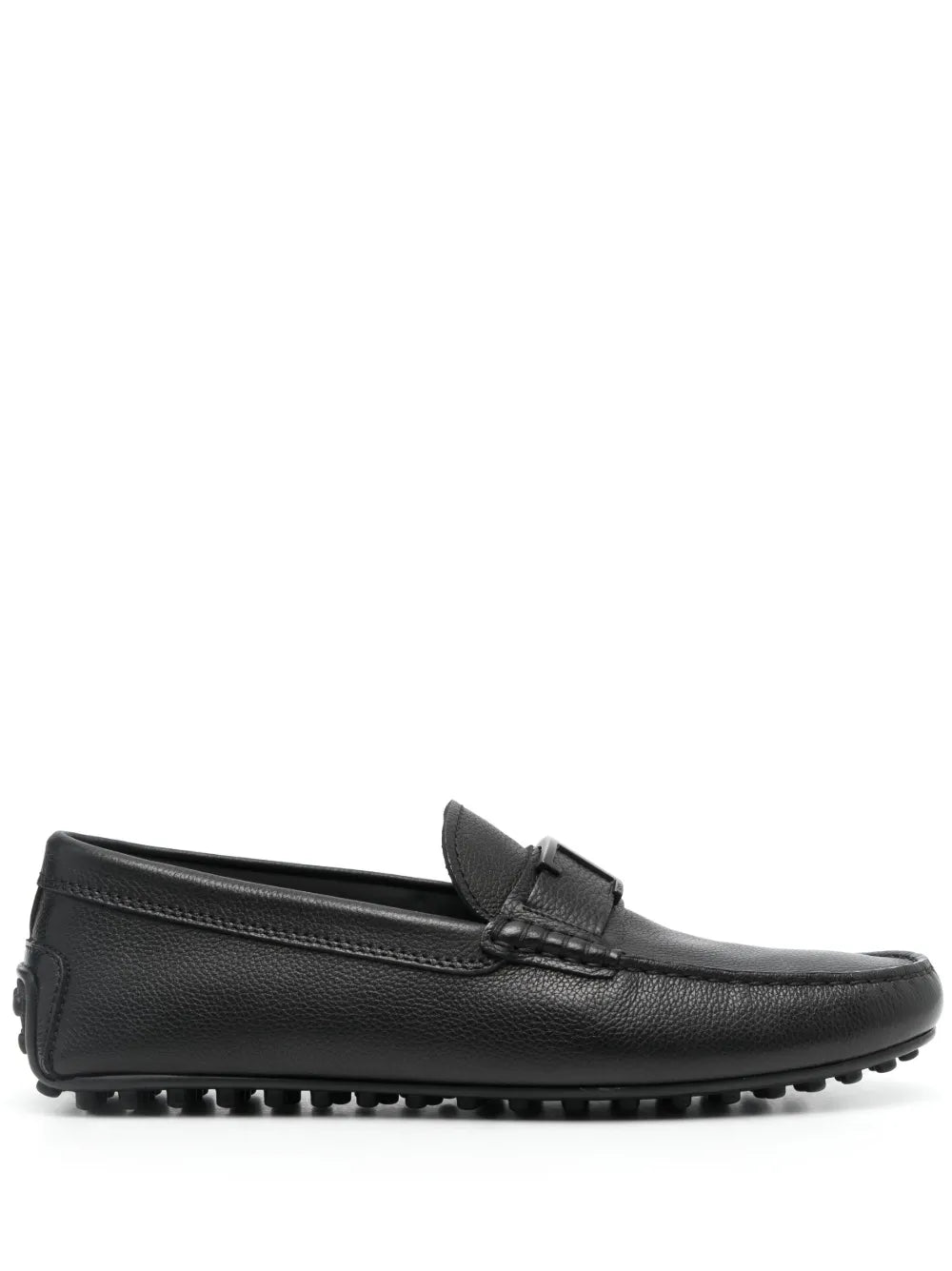 Tod's logo-plaque leather loafers