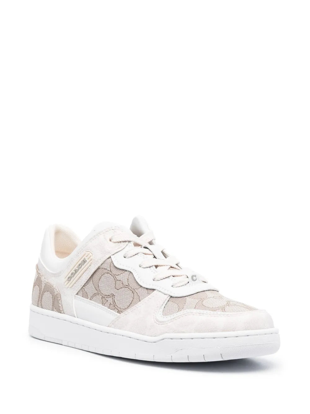 Coach monogram-print lace-up sneakers