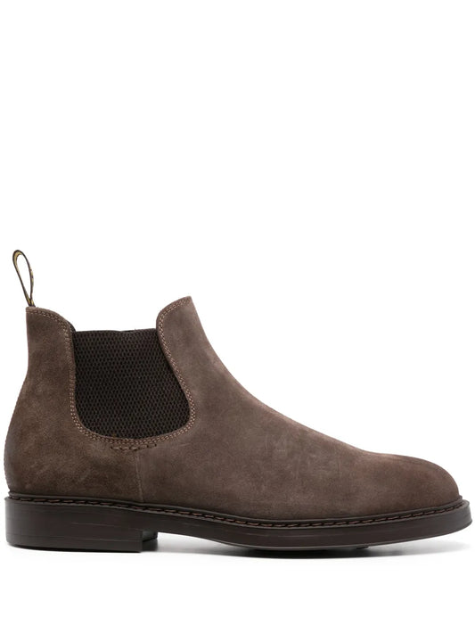 Doucal's slip-on suede Chelsea boots