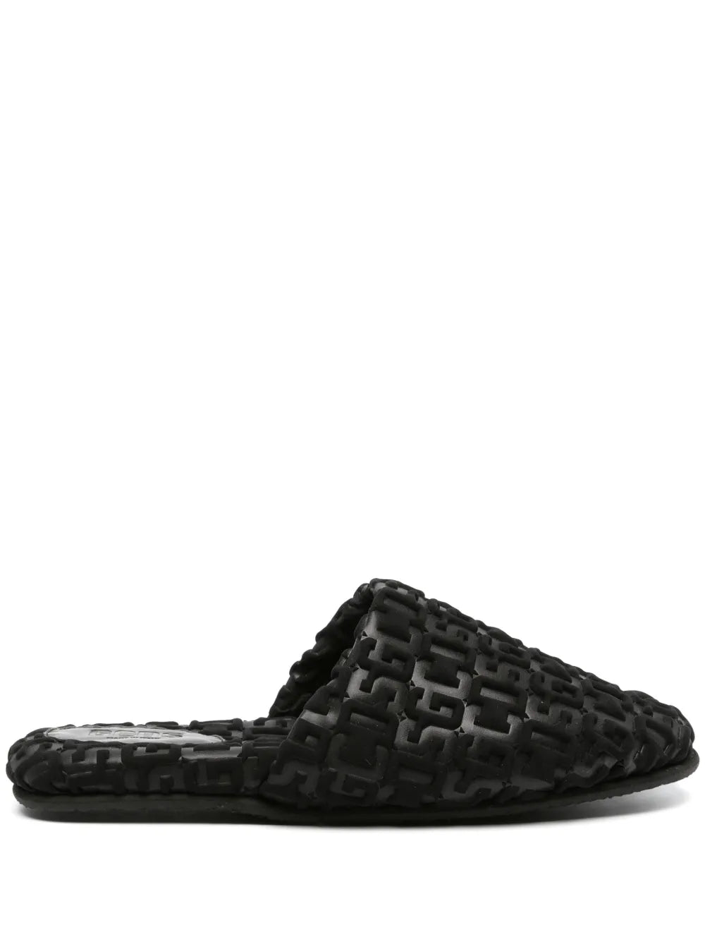 GCDS logo-embossed monogram slippers