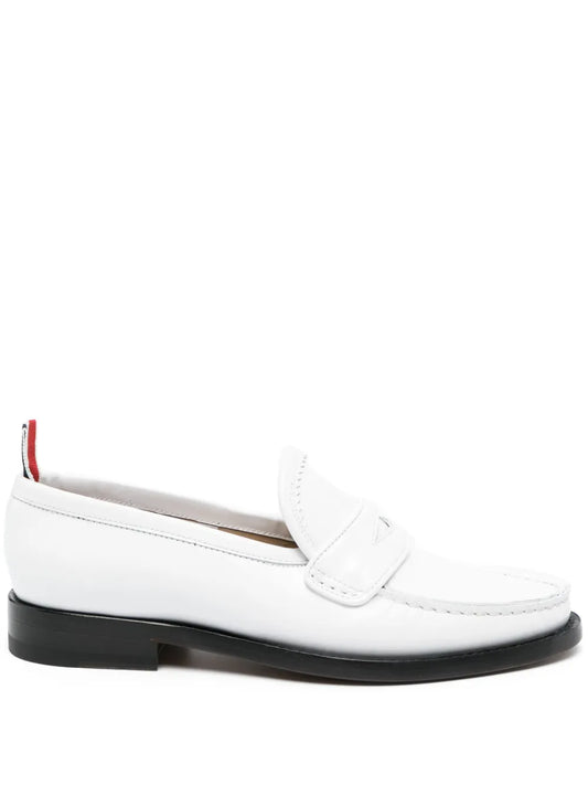 Thom Browne Varsity leather penny loafers