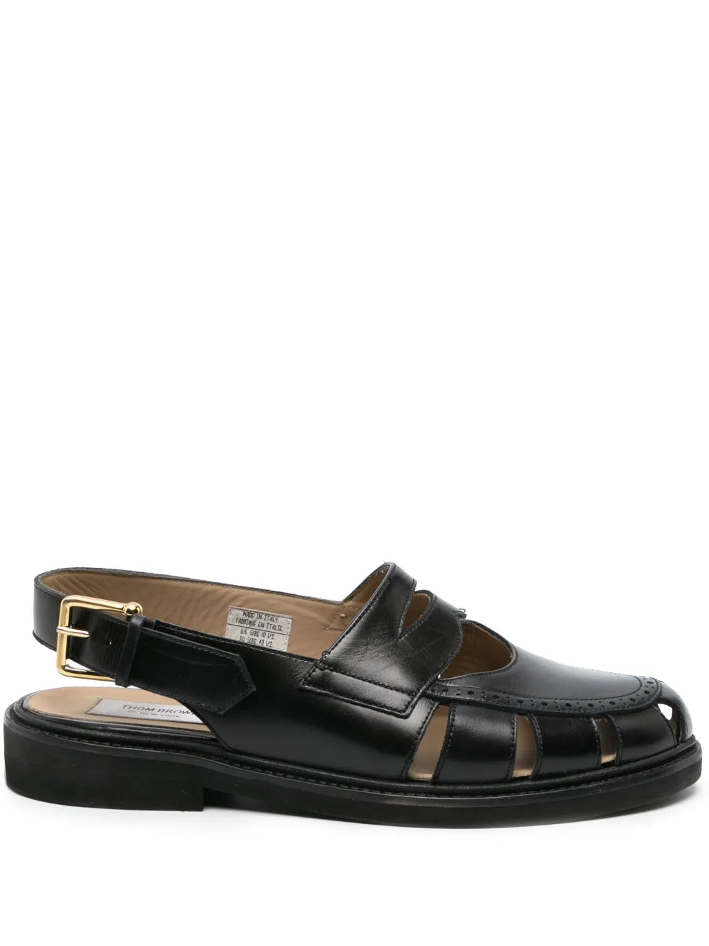 Thom Browne slingback cut-out sandals