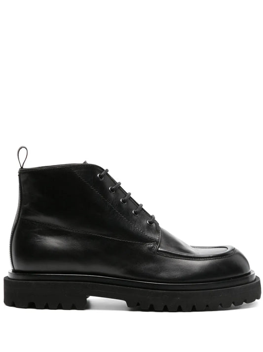 Officine Creative Ultimate 009 leather lace-up boots