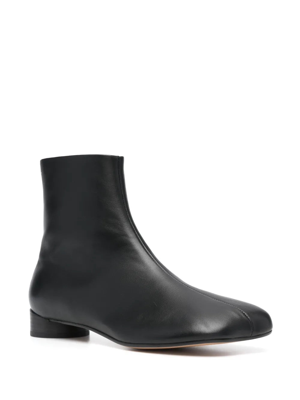 MM6 Maison Margiela 30mm leather ankle boots
