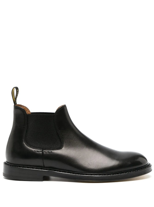 Doucal's slip-on leather ankle boots