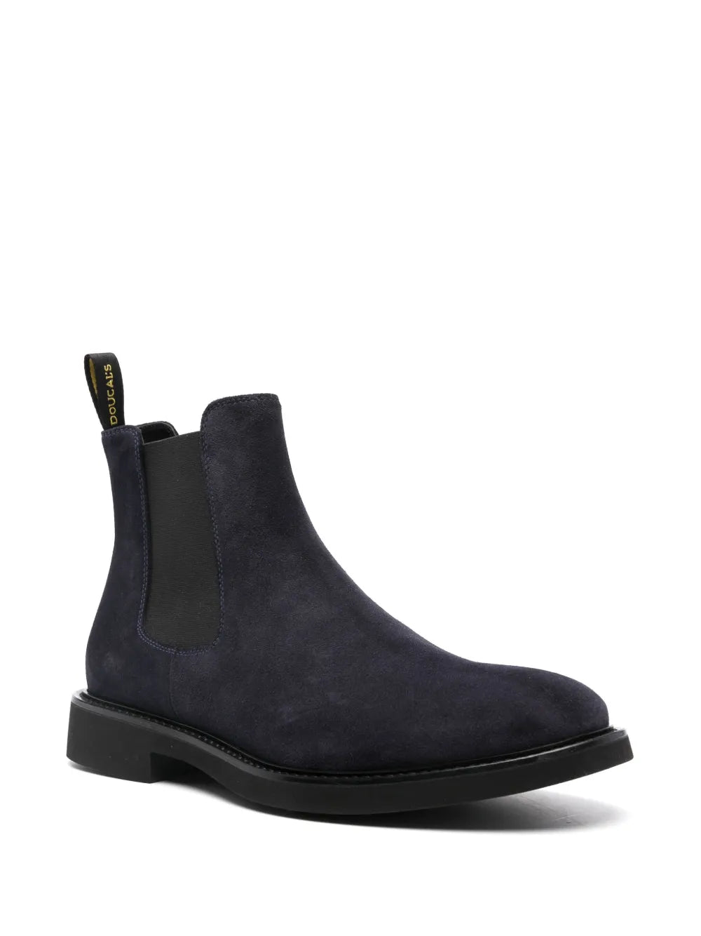 Doucal's almond-toe suede Chelsea boots