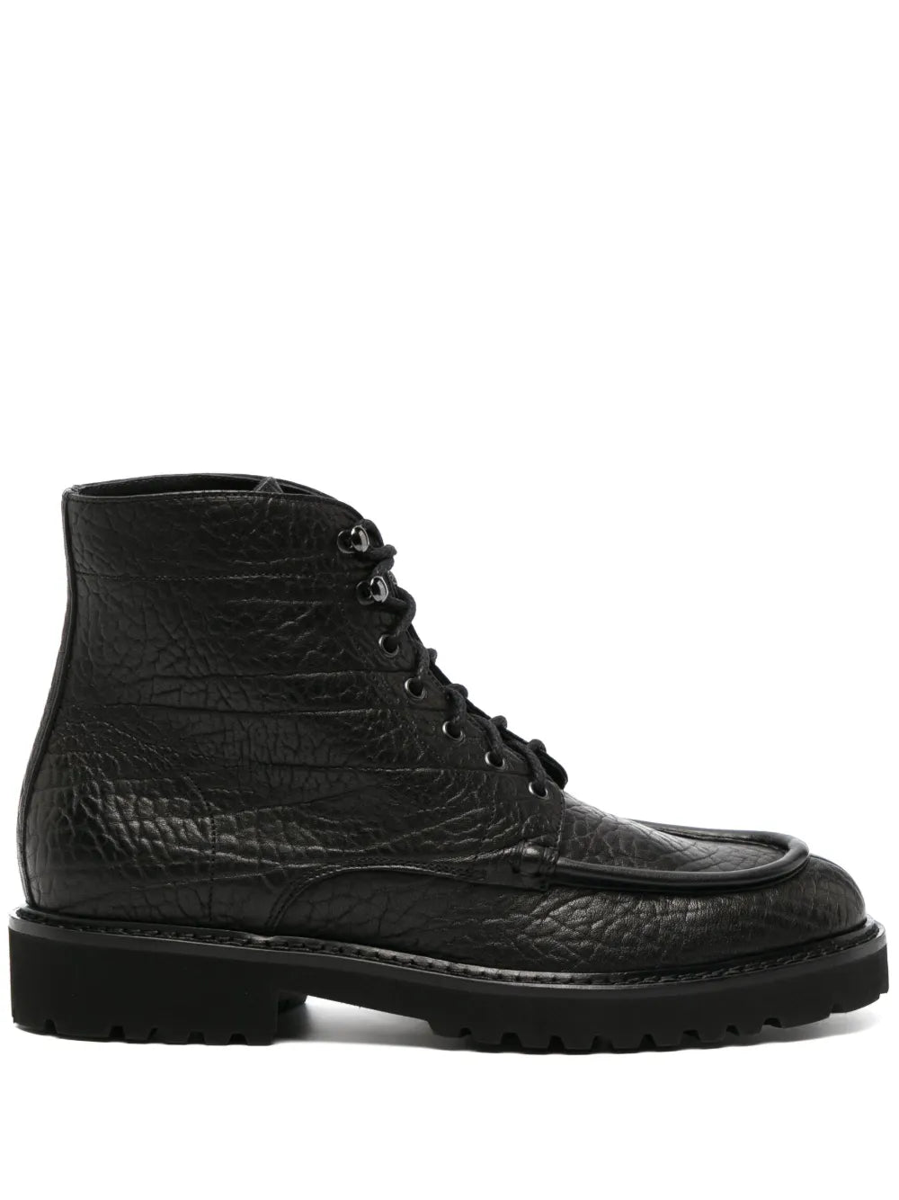 Doucal's pebbled leather ankle boots
