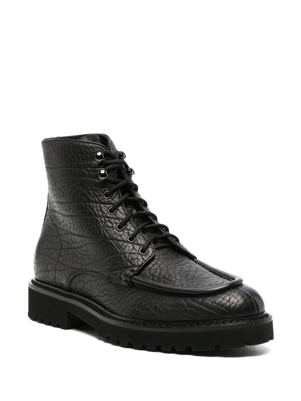 Doucal's pebbled leather ankle boots