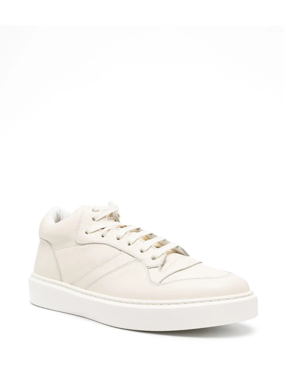 Doucal's high-top leather sneakers