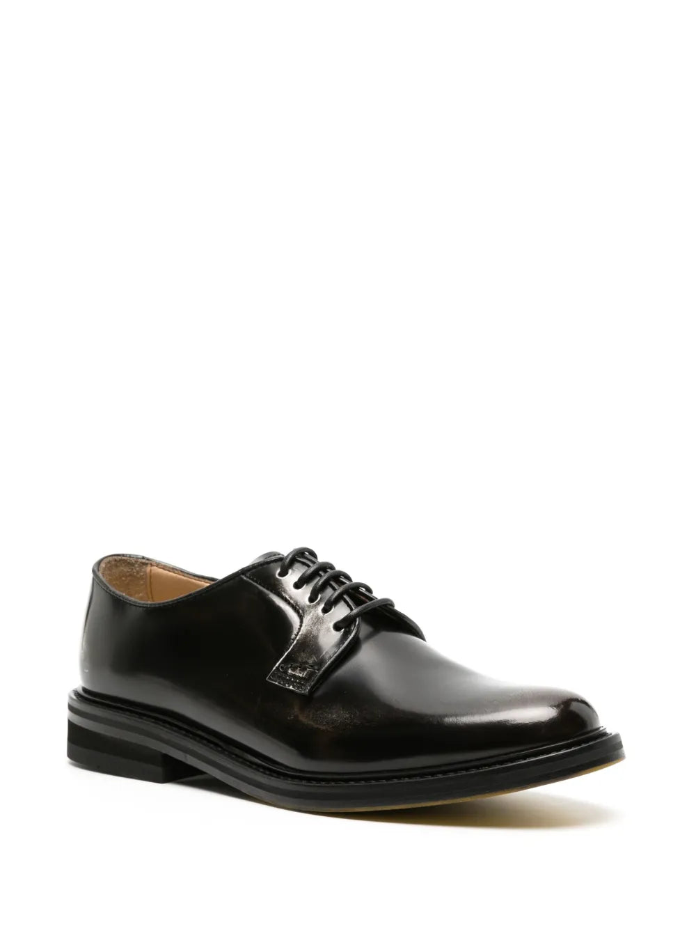 Doucal's lace-up leather Oxford shoes