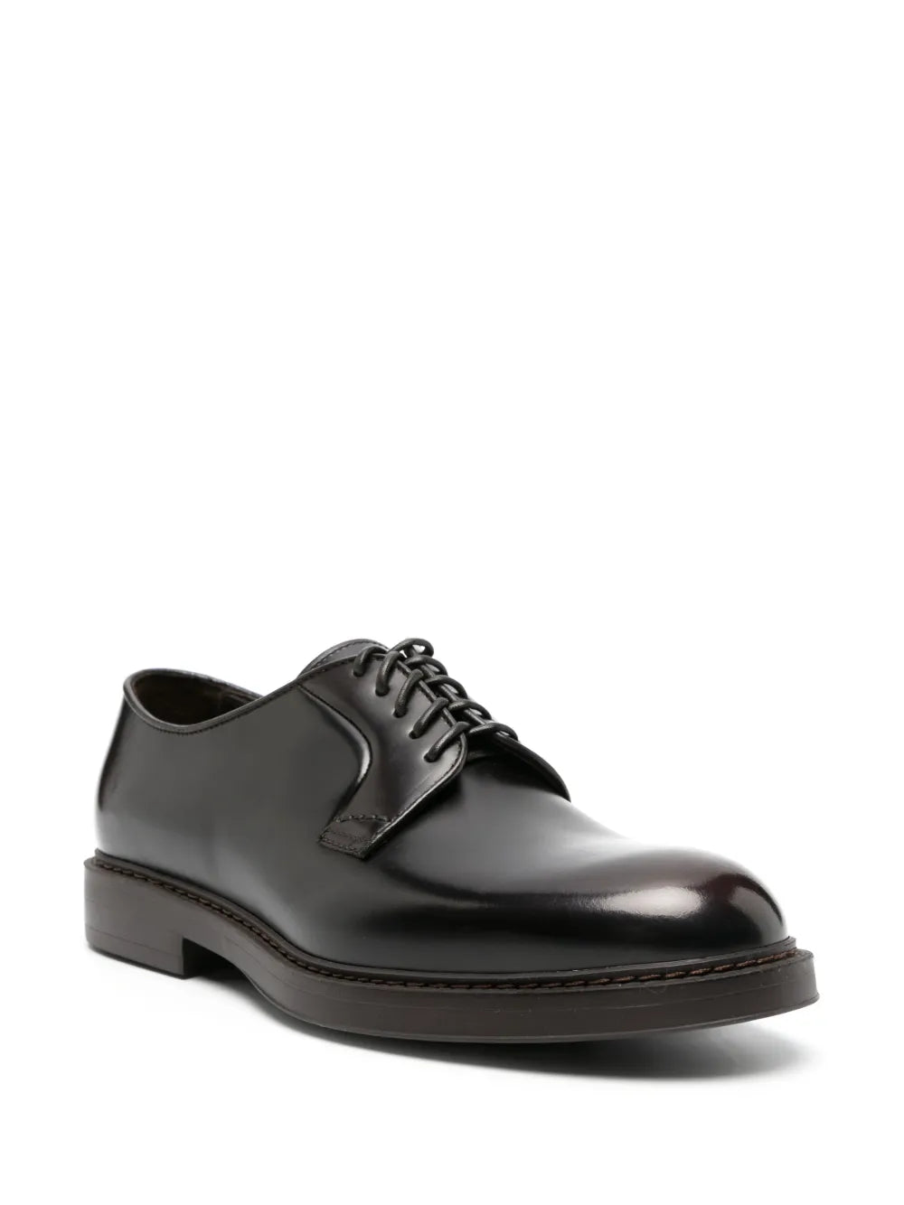 Doucal's lace-up leather derby shoes