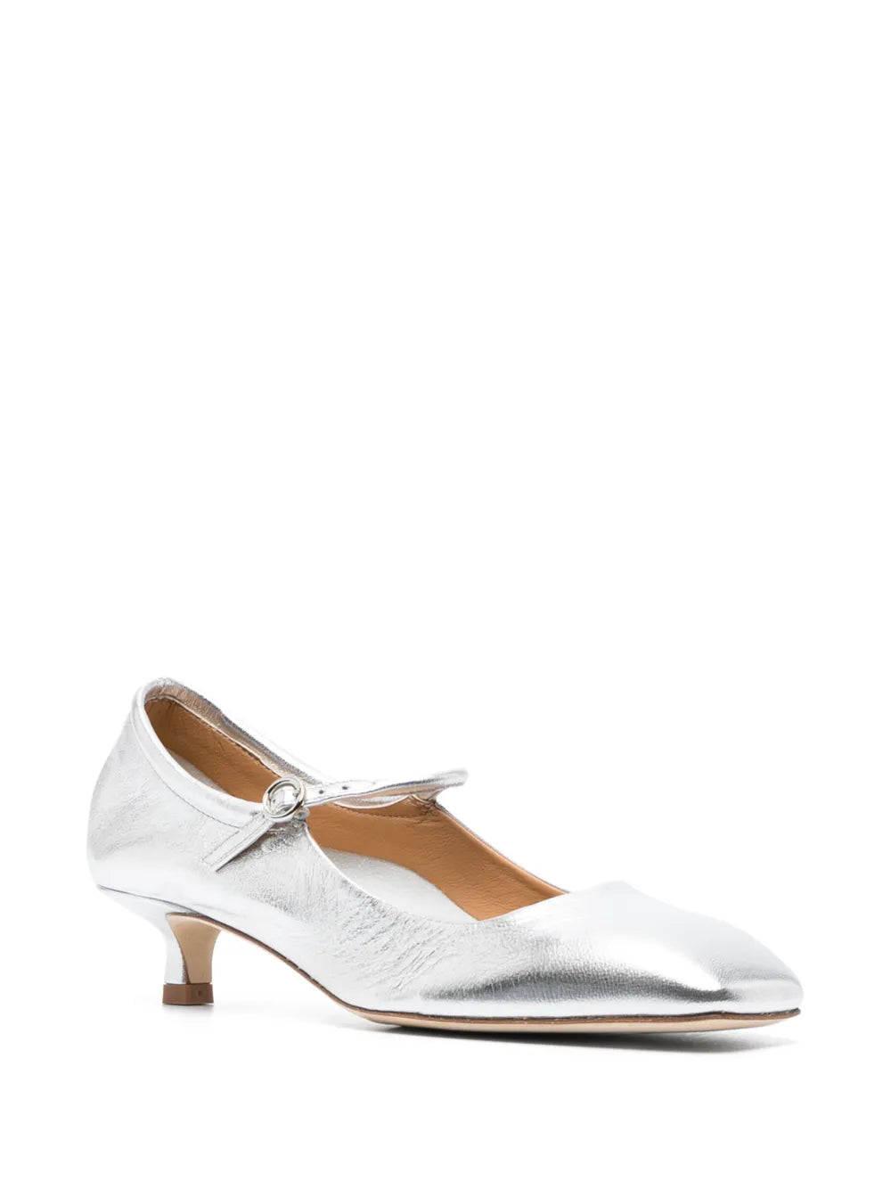 Aeyde Ines leather ballerina shoes