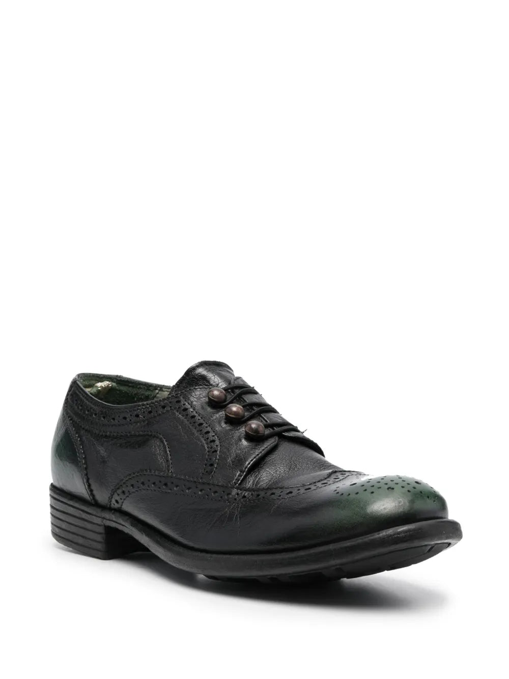 Officine Creative Calixte 035 perforated leather oxfords