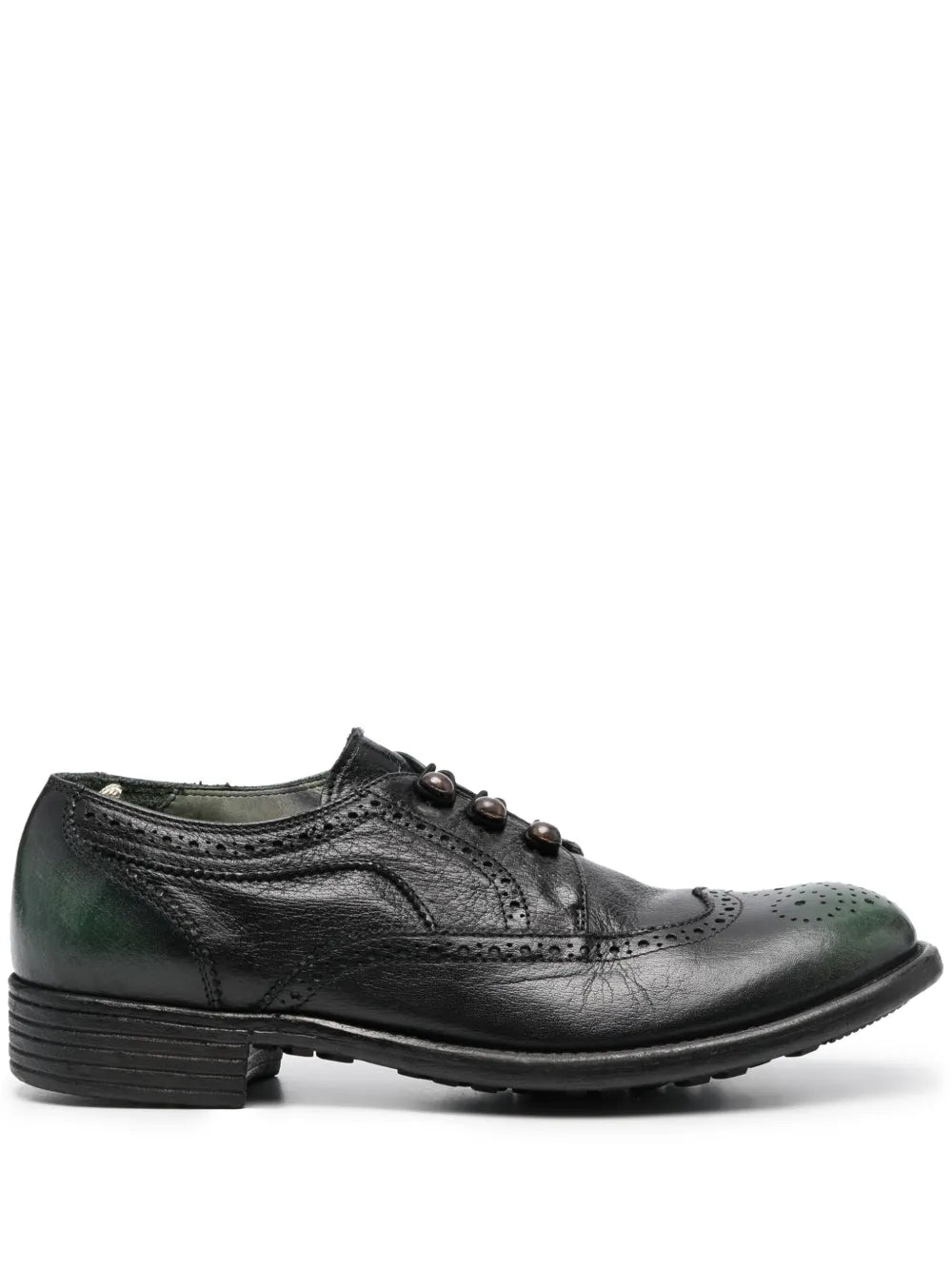 Officine Creative Calixte 035 perforated leather oxfords