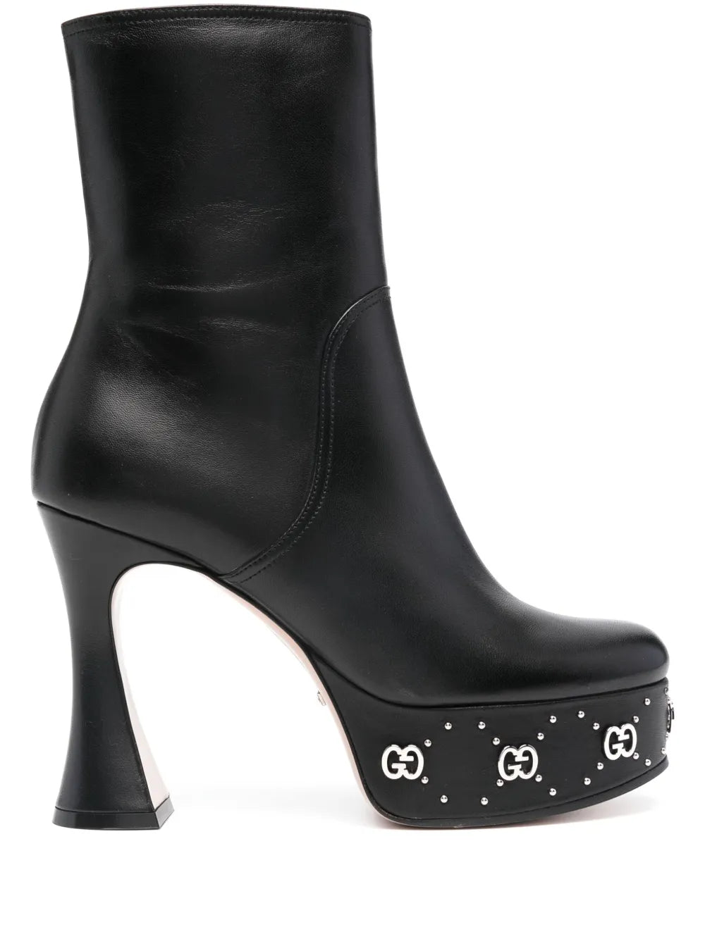 Gucci 115mm platform leather boots