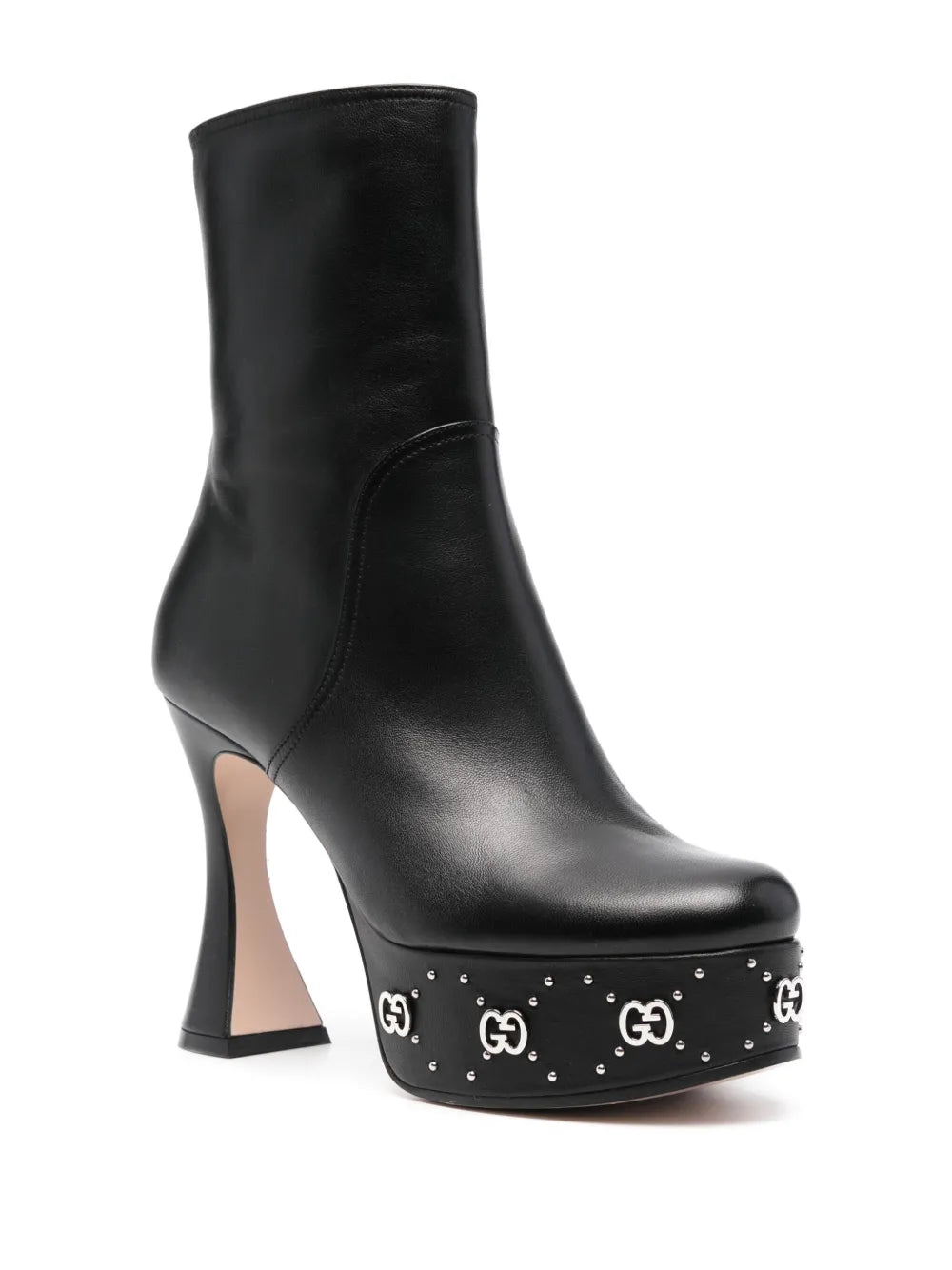 Gucci 115mm platform leather boots