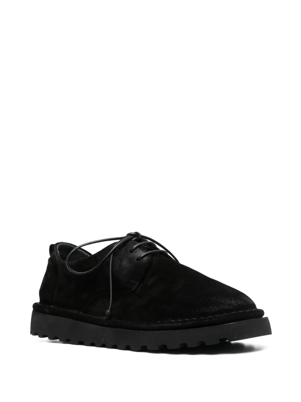 Marsèll round-toe suede derby shoes