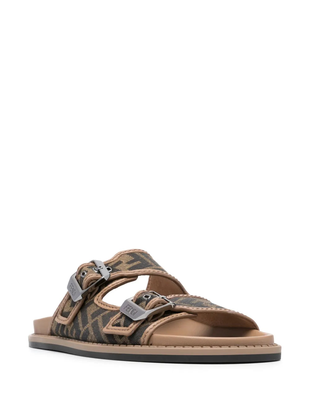FENDI Feel FF-jacquard sandals
