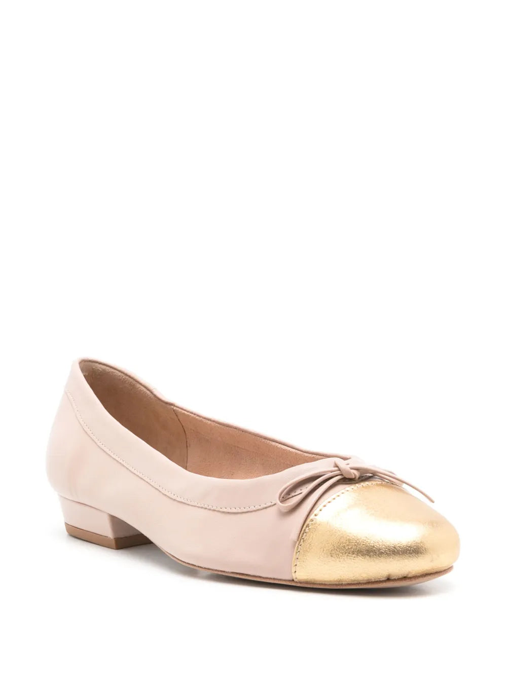 Sarah Chofakian Martina bow-detail ballerina shoes