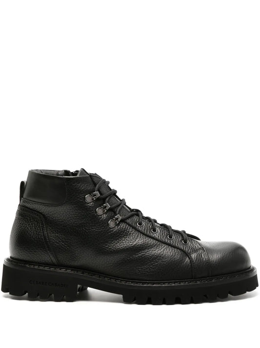 Casadei Cervo lace-up leather boots