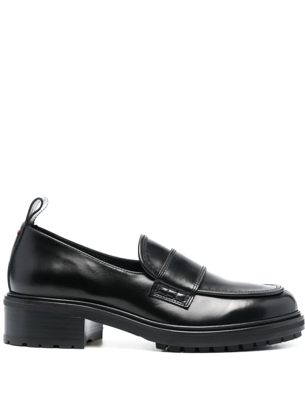 Aeyde Ruth 40mm leather loafers